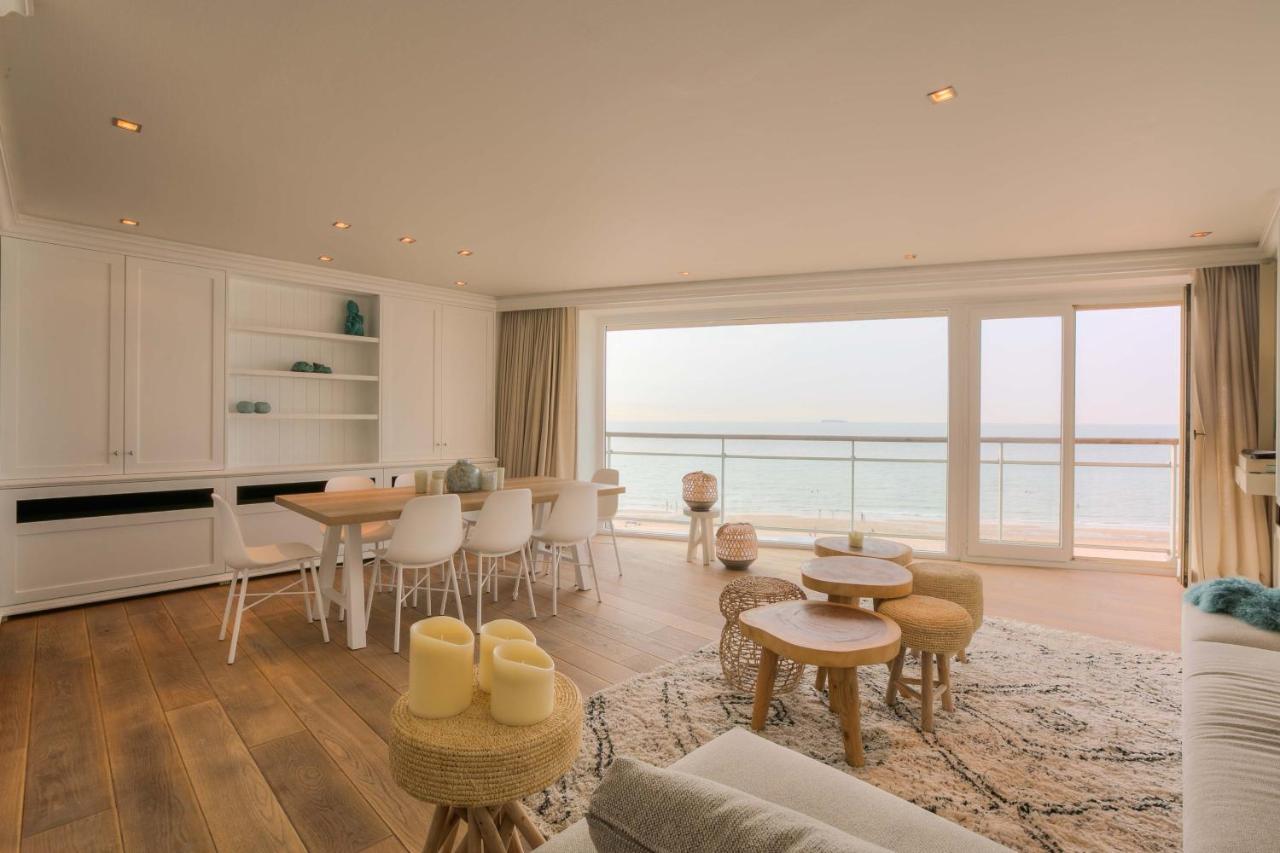 Appartementen Op De Zeedijk In Knokke Op De 3E En 4E Verdieping Van Logie Marie Extérieur photo