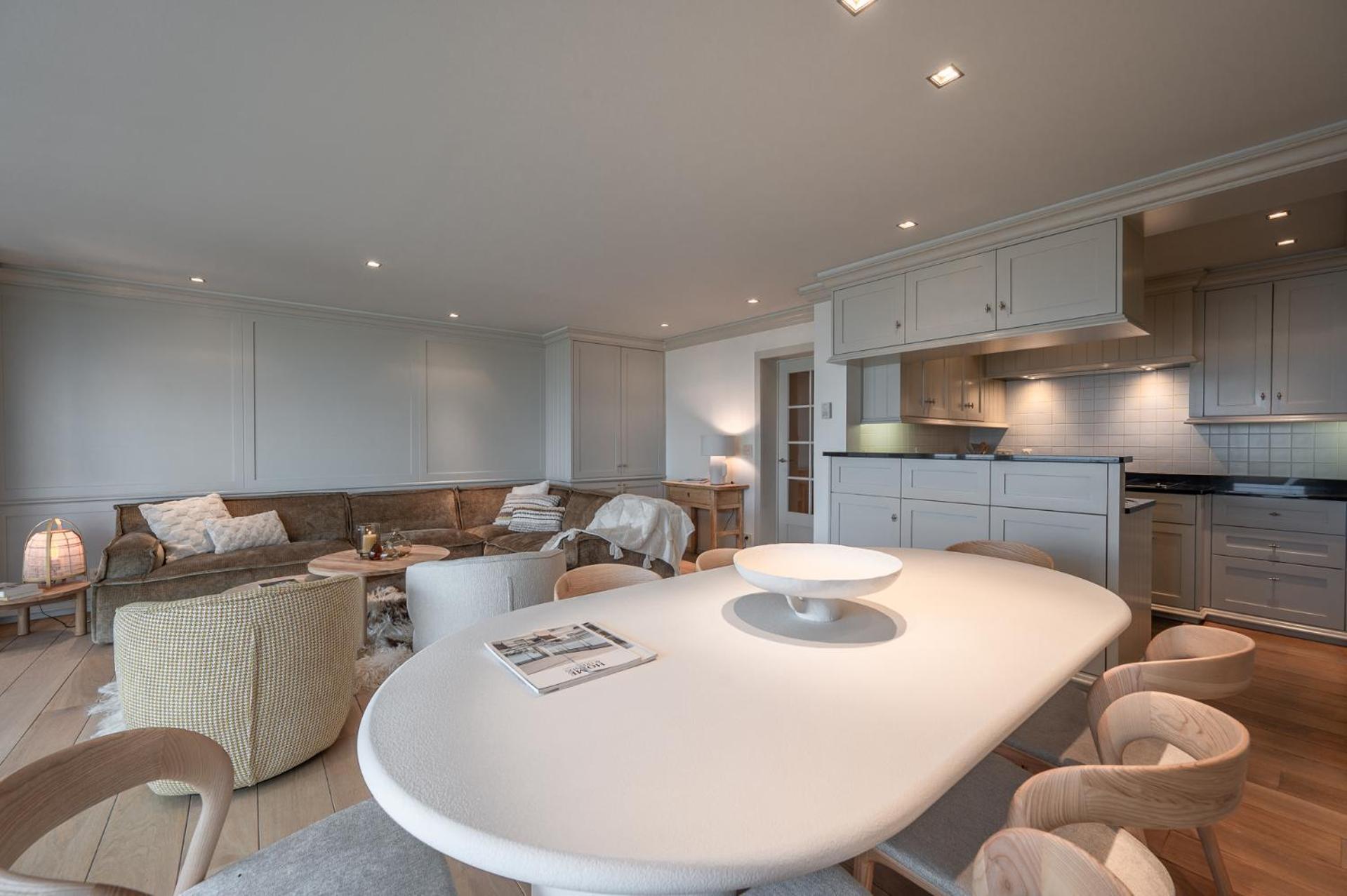 Appartementen Op De Zeedijk In Knokke Op De 3E En 4E Verdieping Van Logie Marie Extérieur photo